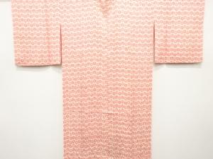 花模様　単衣長襦袢